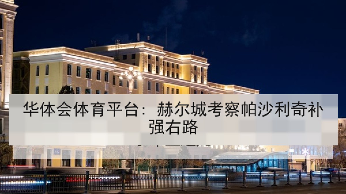 华体会体育平台: 赫尔城考察帕沙利奇补强右路 华体会体育平台: 赫尔城考察帕沙利奇补强右路